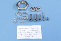 Jawa 350 Jawa 350 komplett csavarkészlet panelpolírozott rozsdamentes acélból