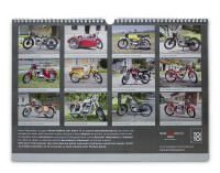 Cseh Motorkerékpárok Naptár 2026 - 42x32cm