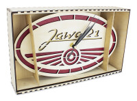 Fából készült ajándékdoboz Jawa órákhoz