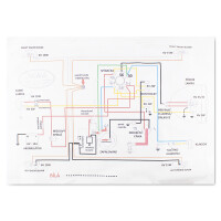 Villanyszerelés Jawa 250/559 Panel villogókkal