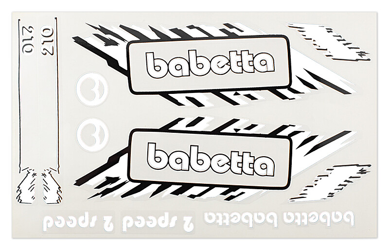 Babetta matricakészlet - fehér