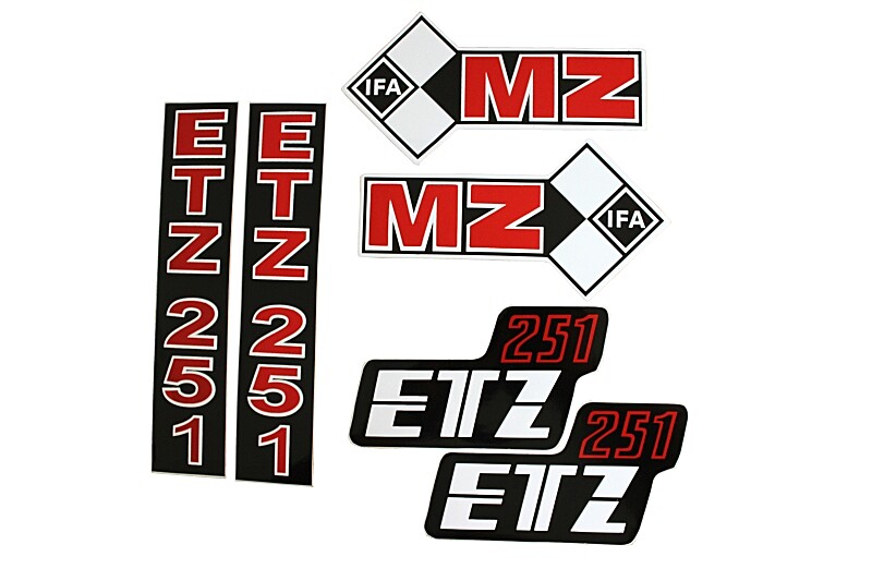 ETZ 251 matrica készlet