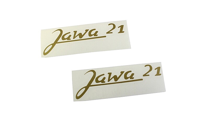 Matrica Jawa 21 - 11,5x3,5 - 2 db