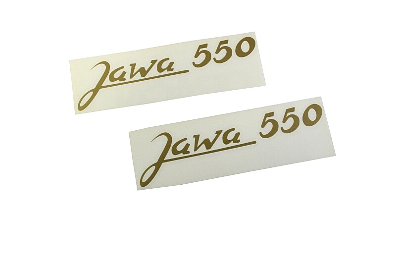 Matrica Jawa 550 - 11,5x3,5 - 2 db