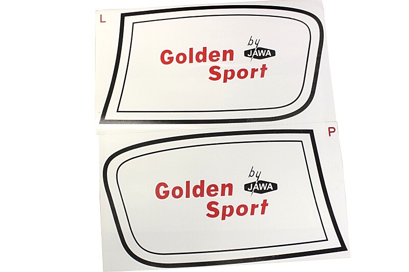 Golden Sport tank matrica
