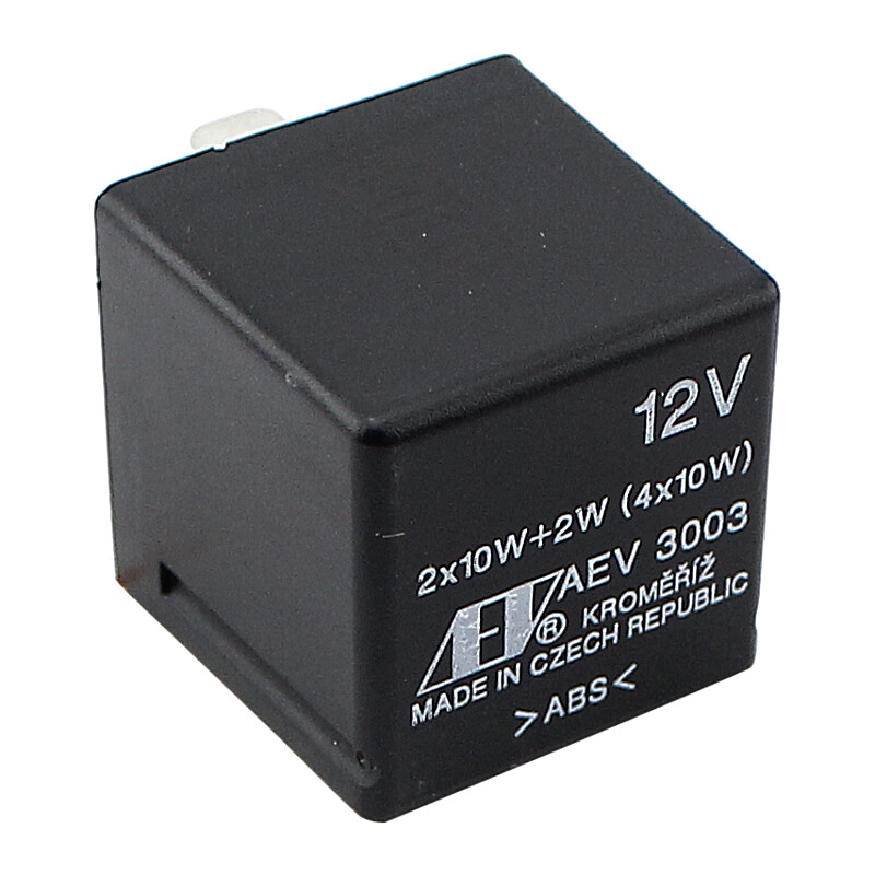Irányjelző megszakító 12V - 10W félvezető