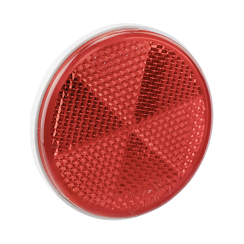 Fényvisszaverő UNI piros D62 mm