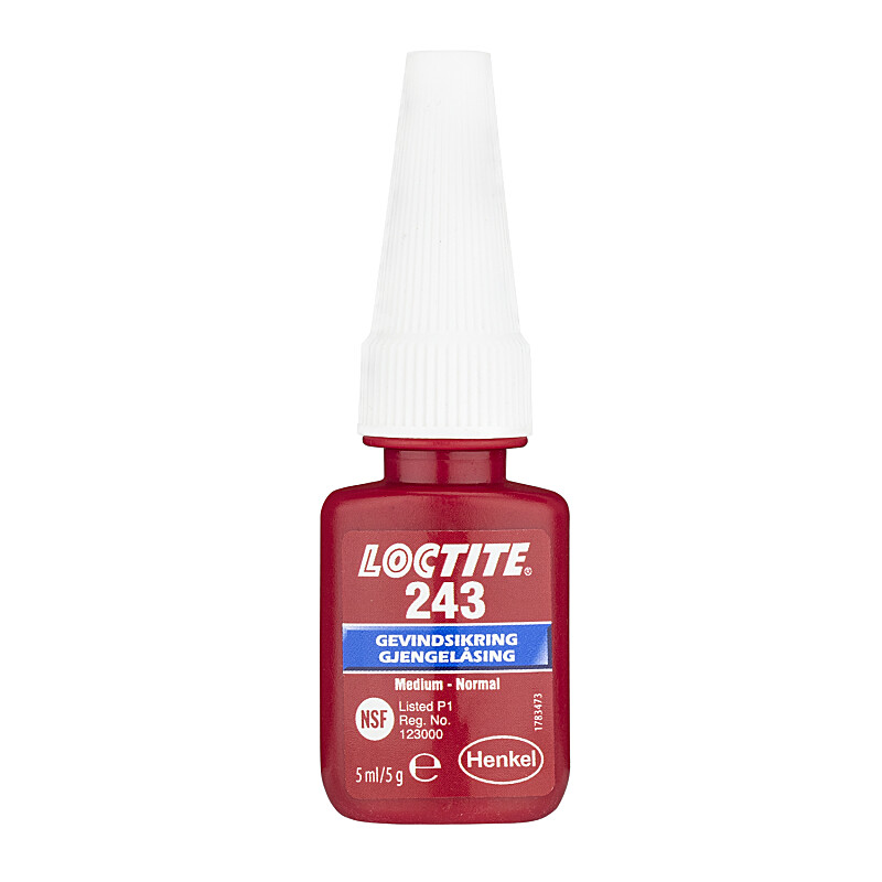 Loctite 243 csavaros reteszelő ragasztó - 5ml