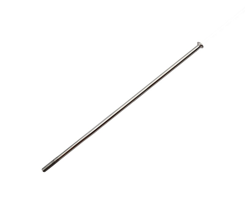 Kerékküllő M4x158 rozsdamentes acél - egyenes
