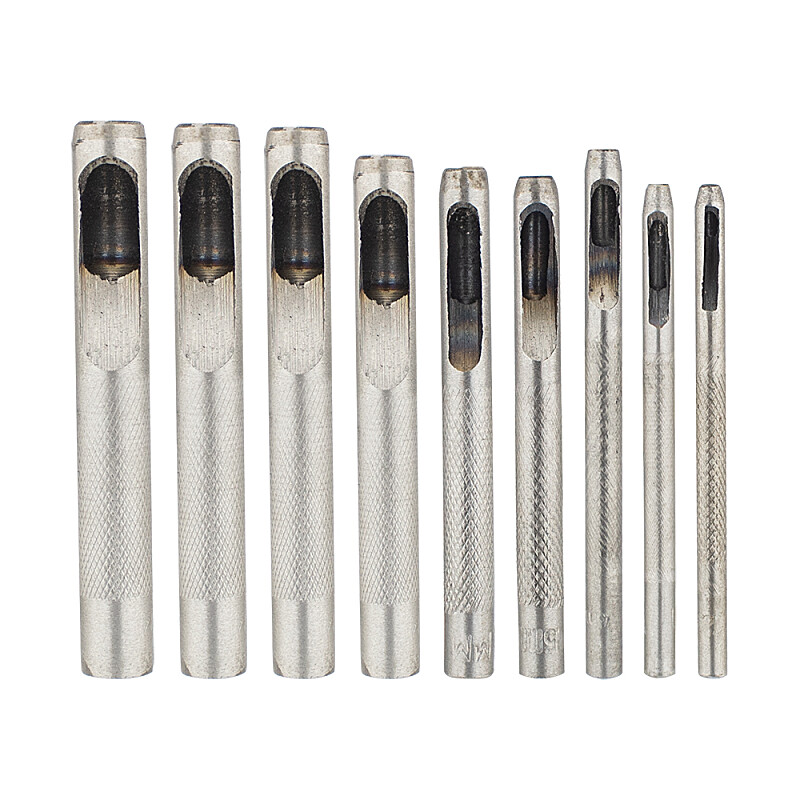 Lyukasztók 2,5-10mm - 9 db-os készlet