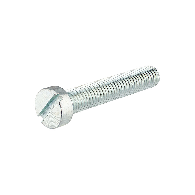 Csavar M8x40 hengeres fej horonnyal - cink