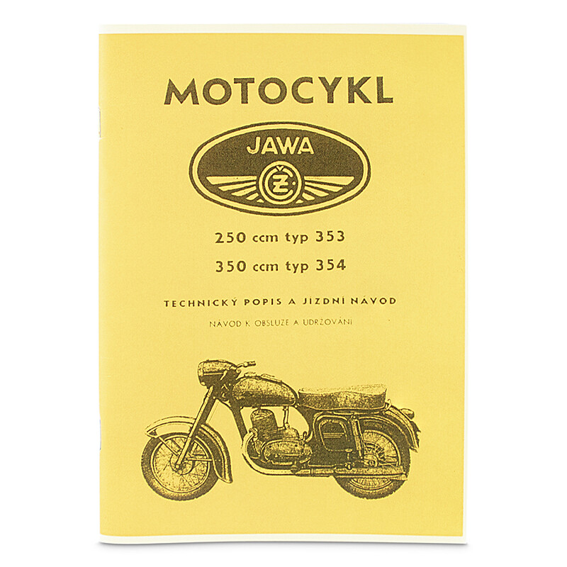 Jawa 250, 350 műhelykézikönyv - 1. típusú féldob