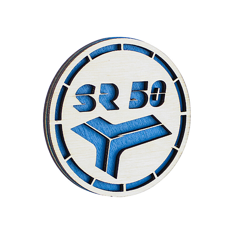 Fa mágnes Simson SR50 - 6cm - kék