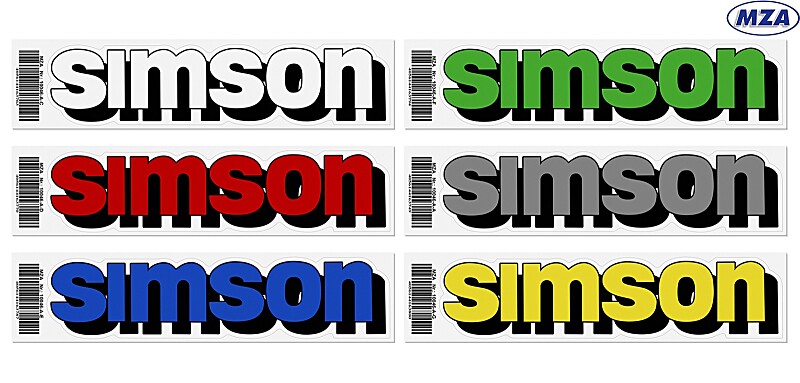 Simson tankmatrica - MZA - 1 db
