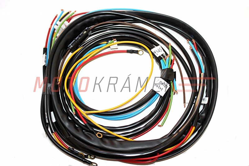 Elektromos szerelés ČZ 501 Bosch kapcsolóval