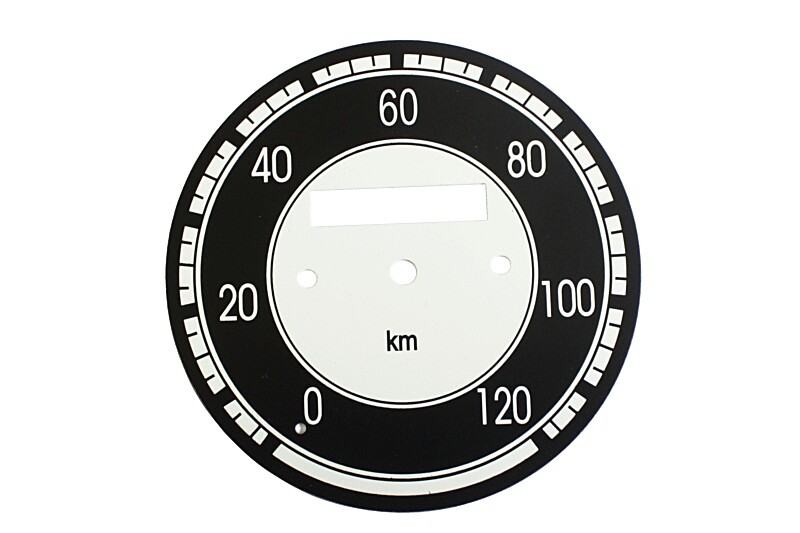 Sebességmérő tárcsa 120km Kyvačka