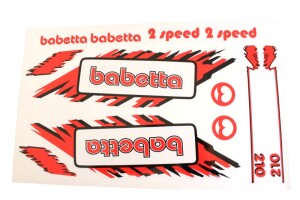 Babetta matricakészlet - piros