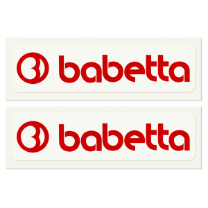 Matrica Babetta piros 13,5x2,5 - 2 db