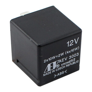 Irányjelző megszakító 12V - 10W félvezető