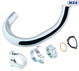 Kipufogó könyök Simson SR50, SR80 (robogó) D32 tartozékokkal - MZA