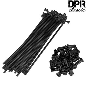 Simson küllők 16-os felnihez (M3.5x143.5) - fekete - DPR