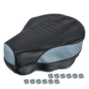 Babetta 210, 225 nyereghuzat - fekete/szürke csatokkal - Csehország