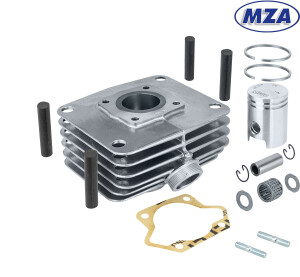 Simson S51, SR50 henger - 50 cc MZA - készlet (polírozott felület)