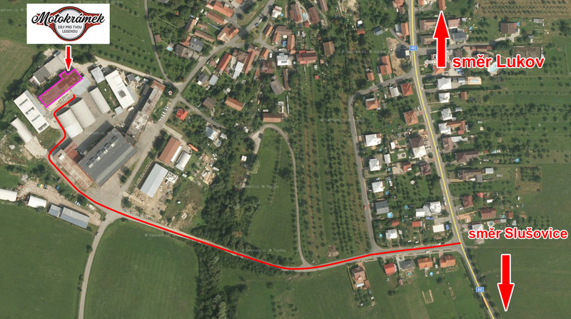 Motorkerékpár bolt Hrobice